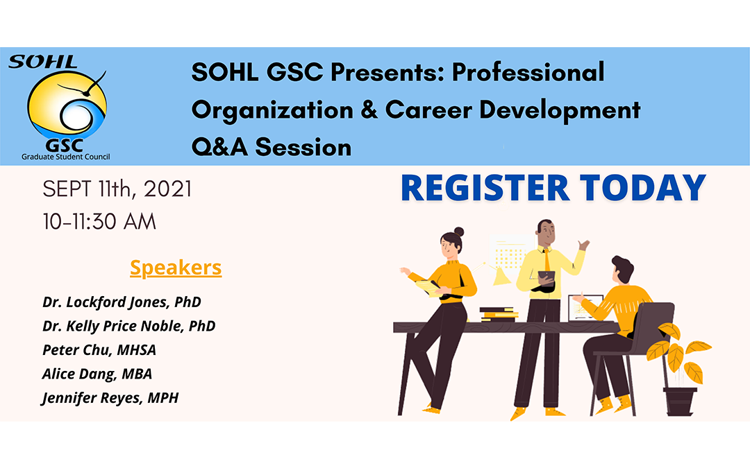 GSC: Professional Organization & Career Development