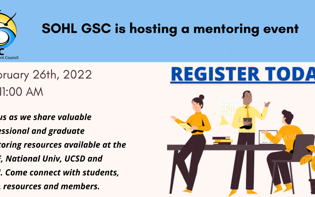 SOHL GSC: How to Find a Mentor